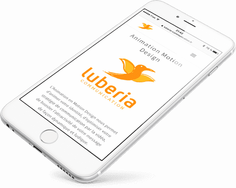 Creer un site web mobile avec Luberia Communication